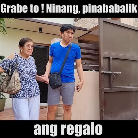 Binata na si Inaanak Kaya Iba na Ang Regalo ni Ninang .
